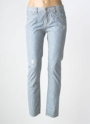Jeans coupe slim taille normale taille normale bleu SCHOOL RAG femme