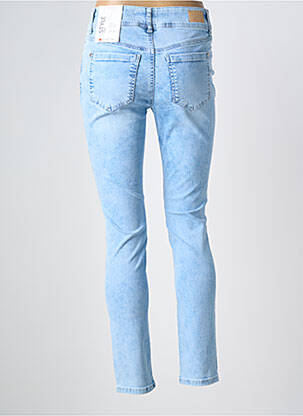 Jeans coupe slim tissage brut taille normale bleu STREET ONE femme