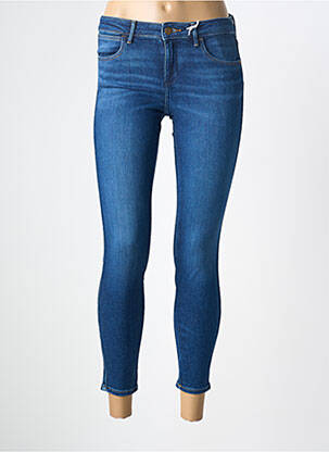 Jeans skinny tissage brut taille normale bleu WRANGLER femme