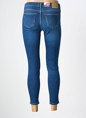 Jeans skinny tissage brut taille normale bleu WRANGLER femme