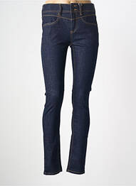 Jeans coupe slim tissage brut taille normale bleu STREET ONE femme
