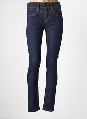 Jeans coupe slim tissage brut taille normale bleu STREET ONE femme