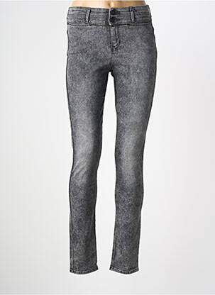 Jeans skinny tissage brut taille normale gris WRANGLER femme