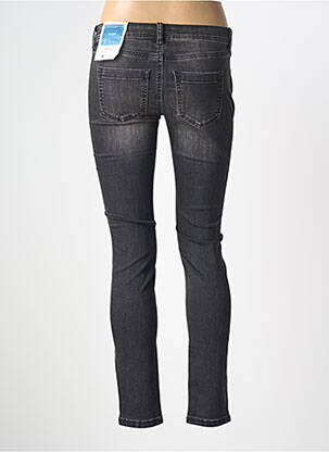Jeans coupe slim tissage brut taille normale noir STREET ONE femme