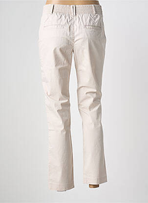 Jegging tissage popeline taille normale beige STREET ONE femme