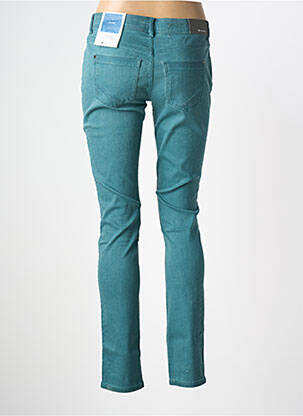 Jeans coupe slim tissage brut taille normale vert STREET ONE femme