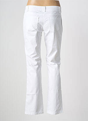 Pantalon droit stretch taille normale blanc STREET ONE femme
