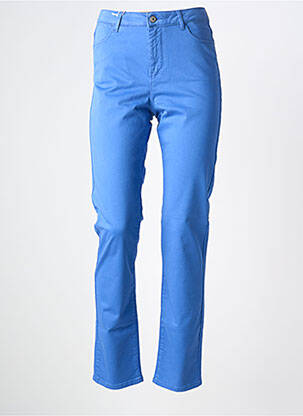 Jeans coupe slim stretch taille normale bleu KANOPE femme