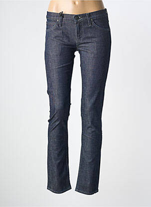 Jeans coupe droite bleu LEE femme