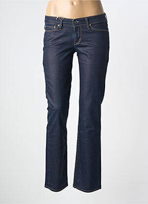 Jeans coupe droite bleu LEVIS femme