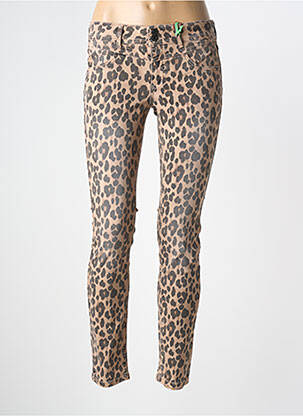 Jeans skinny marron STREET ONE femme