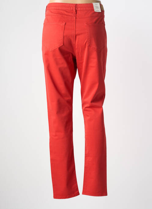 Pantalon slim stretch taille normale orange KANOPE femme