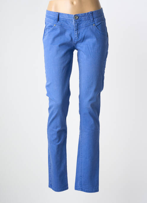 Jeans coupe slim tissage brut taille normale bleu STREET ONE femme