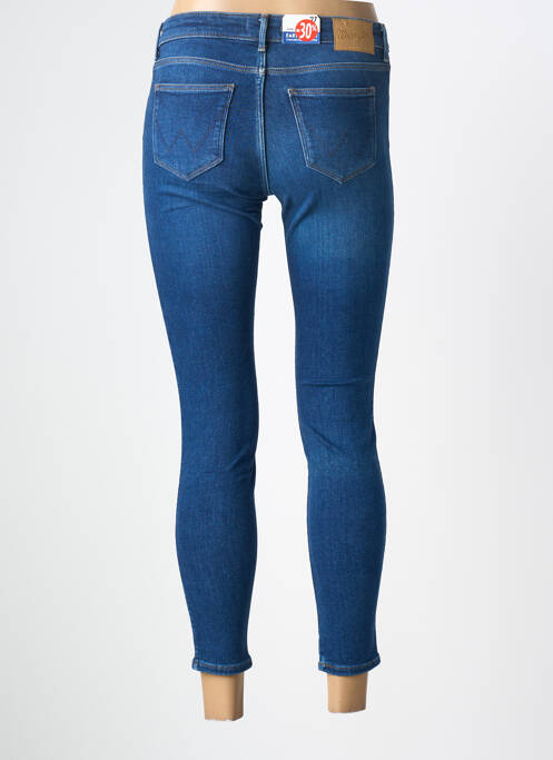 Jeans skinny tissage brut taille normale bleu WRANGLER femme