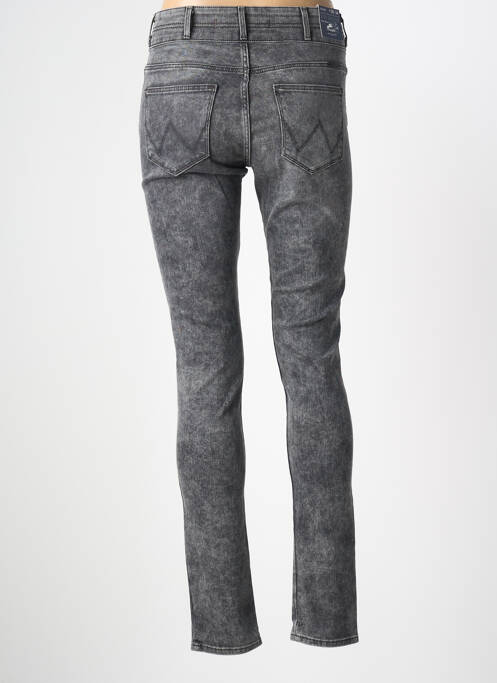Jeans skinny tissage brut taille normale gris WRANGLER femme