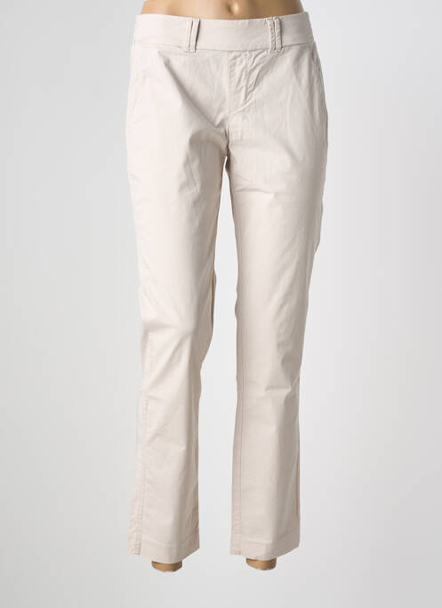Jegging tissage popeline taille normale beige STREET ONE femme