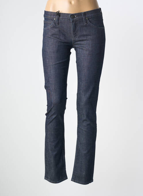Jeans coupe droite bleu LEE femme