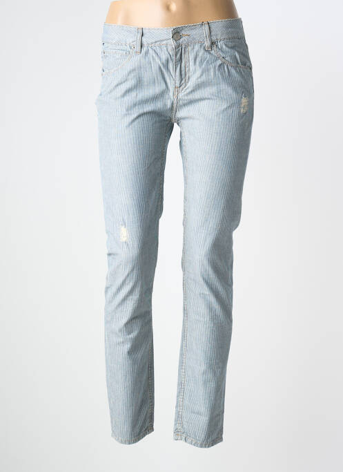 Jeans coupe slim bleu SCHOOL RAG femme