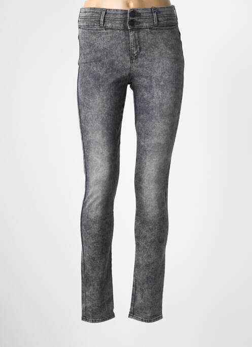 Jeans skinny gris WRANGLER femme