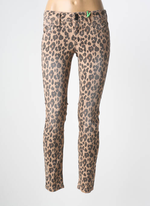 Jeans skinny marron STREET ONE femme