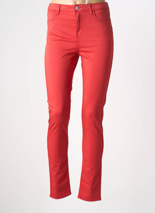 Pantalon slim rouge KANOPE femme