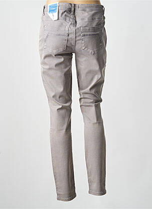 Jeans coupe slim stretch taille normale gris STREET ONE femme