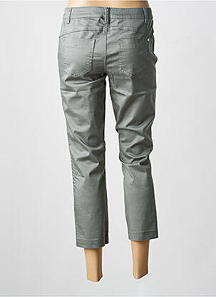 Pantacourt stretch taille basse vert STREET ONE femme