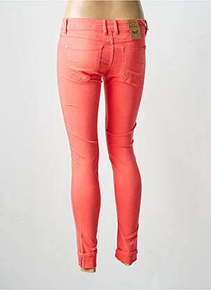 Jeans coupe slim taille basse taille basse rose KAPORAL femme