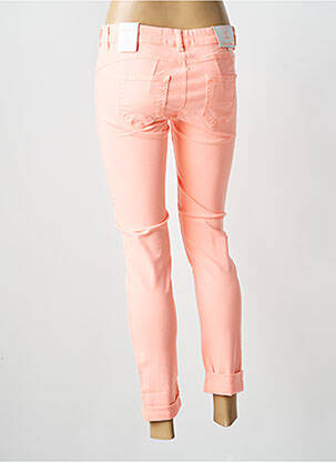 Jeans skinny stretch taille basse orange REDSKINS femme