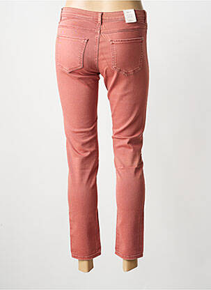 Jeans coupe slim stretch taille basse rose KANOPE femme