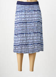 Jupe mi-longue taille normale bleu STREET ONE femme