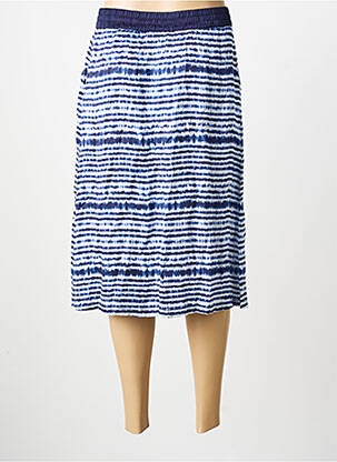 Jupe mi-longue taille normale bleu STREET ONE femme