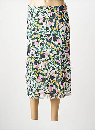 Jupe mi-longue taille normale vert STREET ONE femme