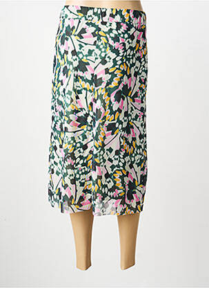 Jupe mi-longue taille normale vert STREET ONE femme