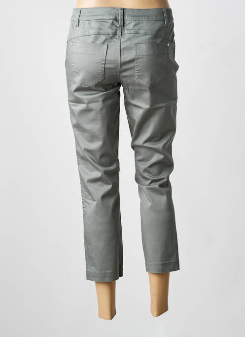 Pantacourt stretch taille basse vert STREET ONE femme