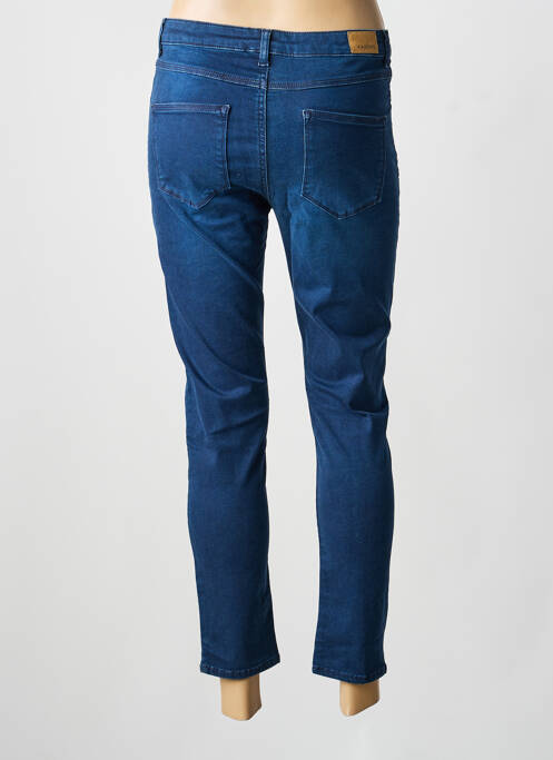 Jeans coupe slim stretch taille normale bleu KANOPE femme