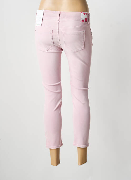 Jeans coupe slim stretch taille basse violet STREET ONE femme
