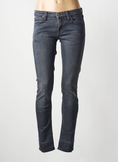 Jeans skinny taille normale taille normale gris LEE femme
