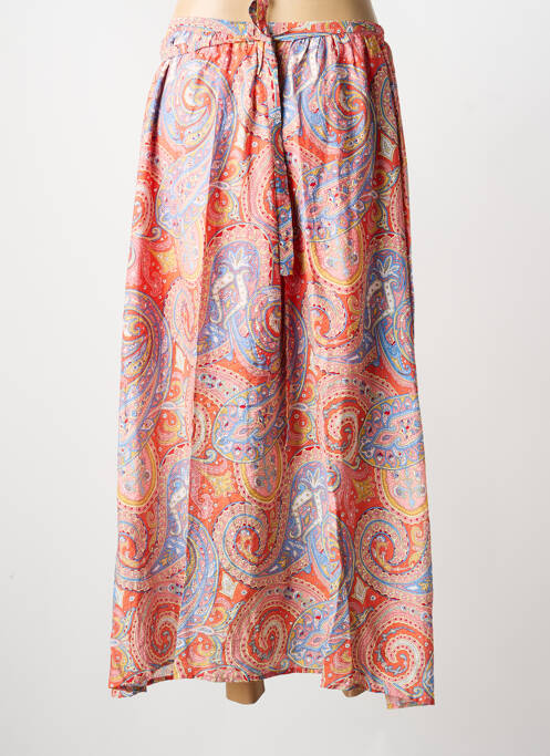 Jupe courte taille haute orange MOLLY BRACKEN femme