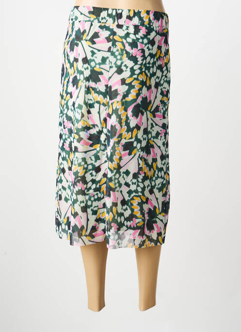 Jupe mi-longue taille normale vert STREET ONE femme