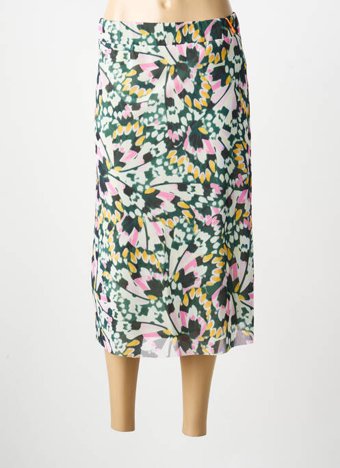 Jupe mi-longue vert STREET ONE femme