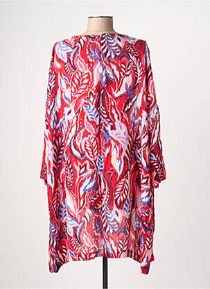 Veste kimono col v rouge STREET ONE femme
