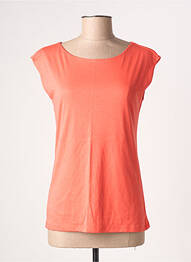T-shirt stretch manches courtes orange STREET ONE femme