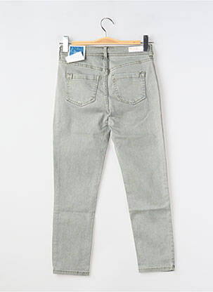 Jeans coupe slim stretch taille normale vert STREET ONE femme