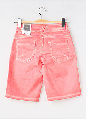 Bermuda coupe droite taille normale rouge STREET ONE femme