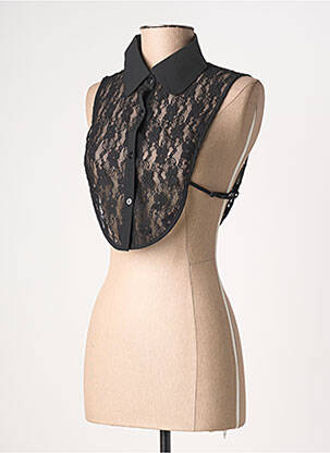 Col / Tour de cou noir MOLLY BRACKEN femme