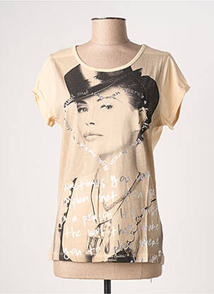 T-shirt beige DEELUXE femme