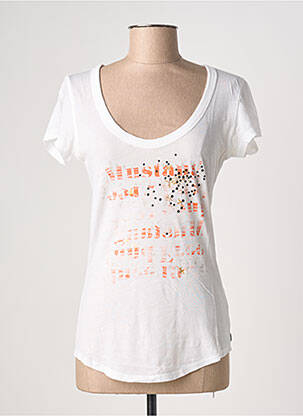T-shirt blanc MUSTANG femme