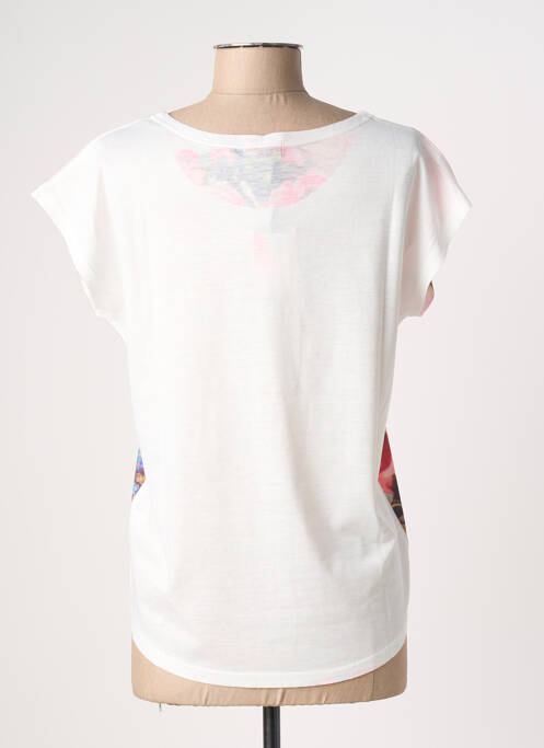 T-shirt stretch manches courtes rouge MOLLY BRACKEN femme