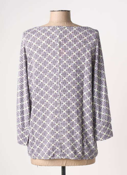 T-shirt coupe droite manches 3/4 violet STREET ONE femme